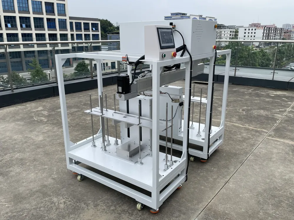 Dual-Station Automatic Loading and Unloading Unit — Pick-and-place axis and control box
