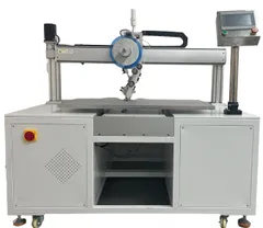 Floor-Standing 2-Axis Tape Applicator — Floor-standing 2-axis tape applicator