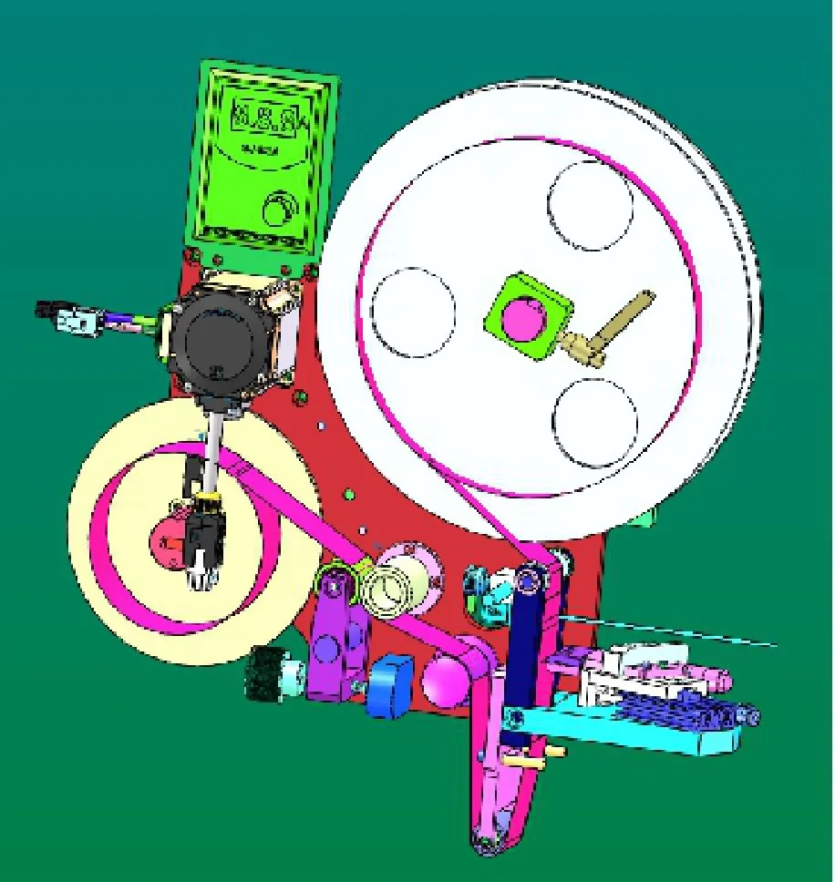 Tape Applicator Heads: Liner-Peeling, Non-Peeling and Waste-Rewinding — Liner-peeling tape head (3D model)
