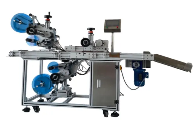 Automatic Top-and-Bottom Labeling Machine — Automatic top-and-bottom labeling machine