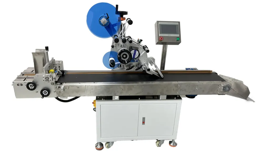 Automatic Card-Dispensing Labeling Machine — Automatic card-dispensing labeling machine