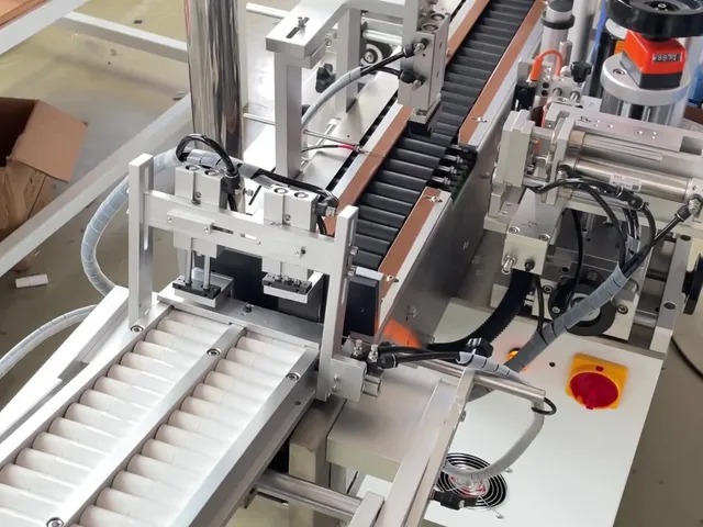 Automatic Round Bottle Labeling Machine